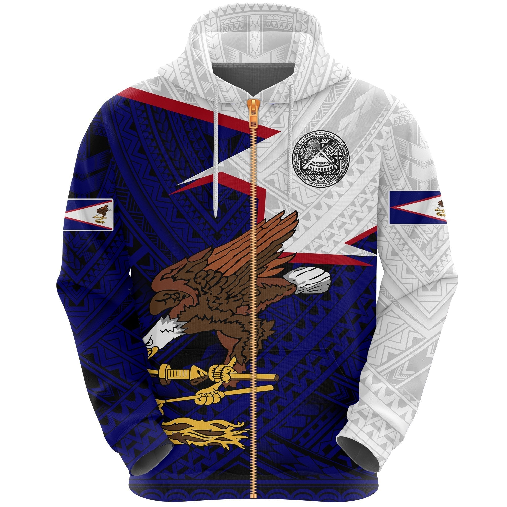 American Samoa Zipper Hoodie - Home - Vibe Hoodie Shop