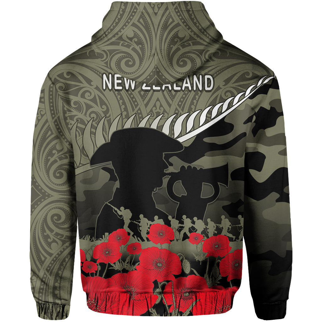 New Zealand ANZAC 2022 Hoodie Maori Camouflage - Vibe Hoodie Shop