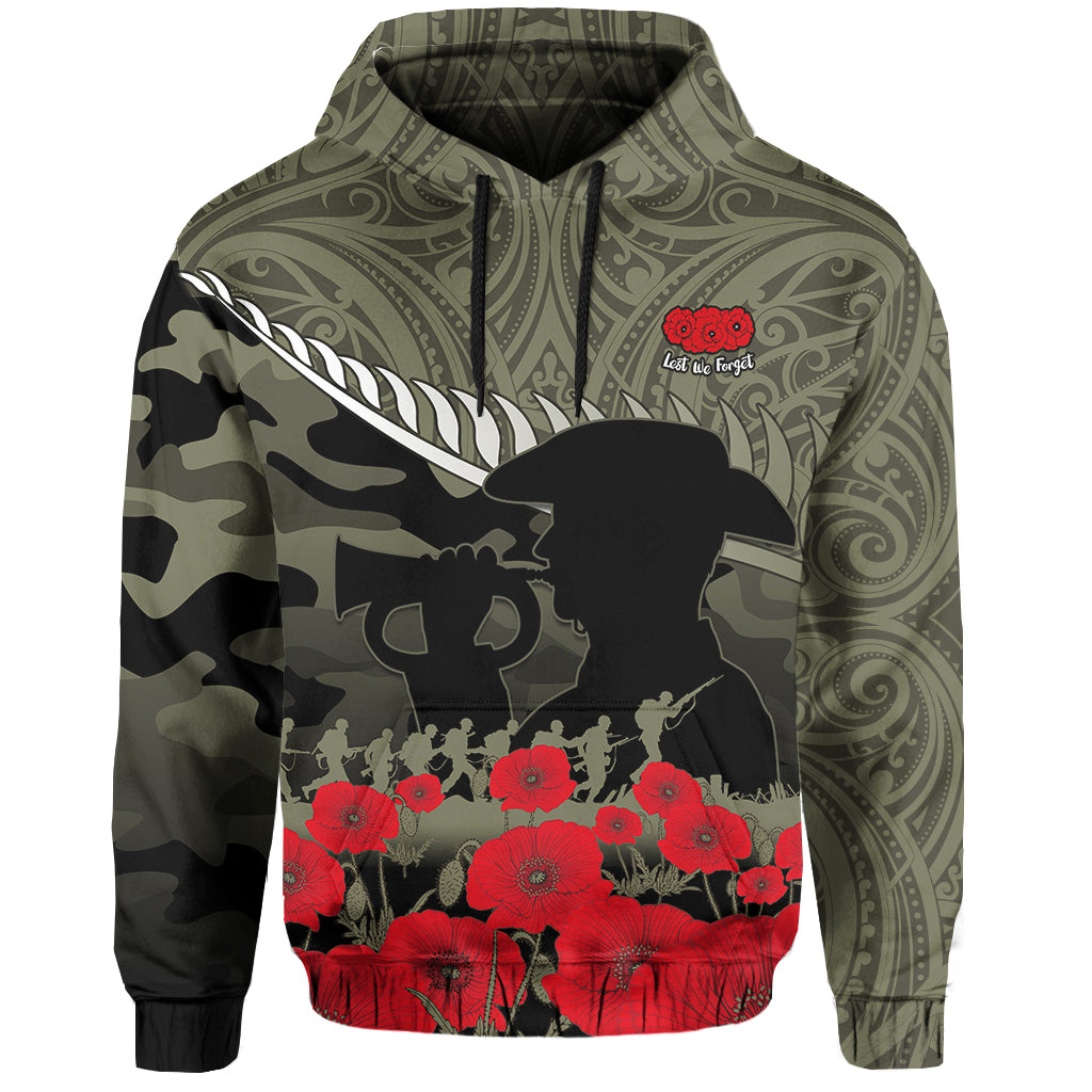 New Zealand ANZAC 2022 Hoodie Maori Camouflage - Vibe Hoodie Shop