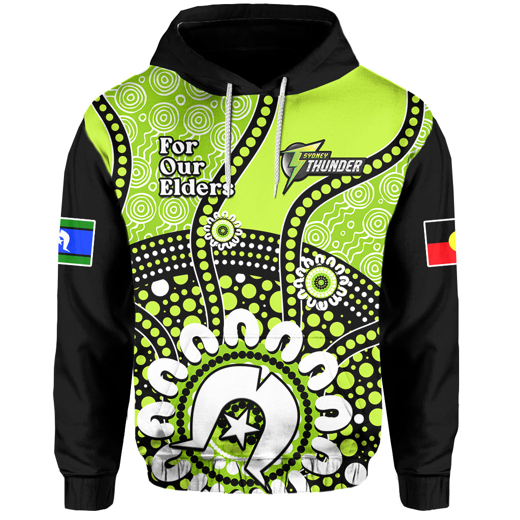 Sydney Thunder NAIDOC 2023 Hoodie Indigenous For Our Elders - Vibe Hoodie Shop