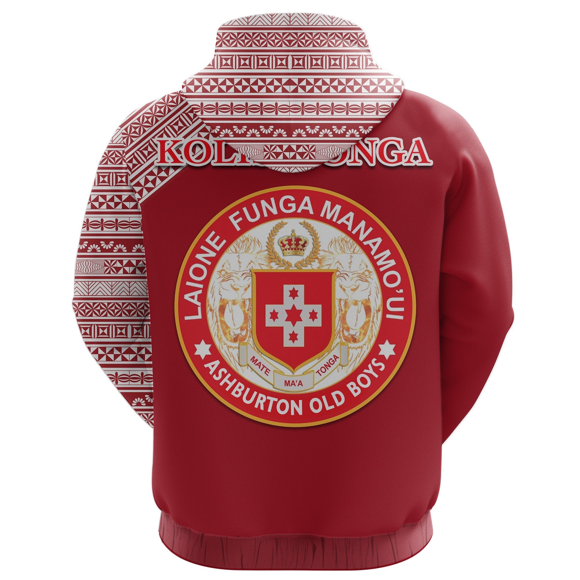 Kolisi Tonga Zip Hoodie Mate Ma'a Tonga Rugby Original - Vibe Hoodie Shop