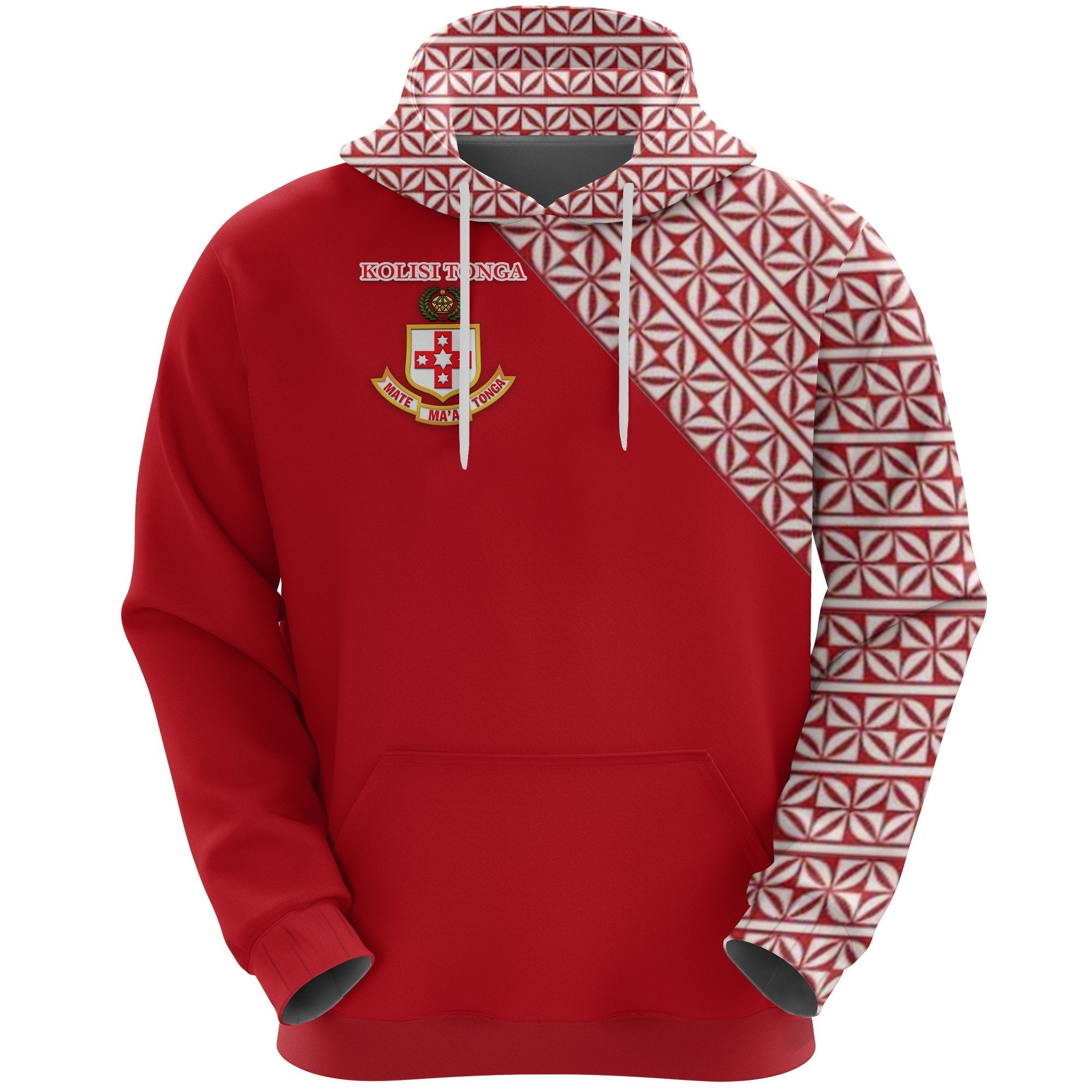 Kolisi Tonga Hoodie Mate Ma'a Tonga Creative Rugby Style - Vibe Hoodie Shop