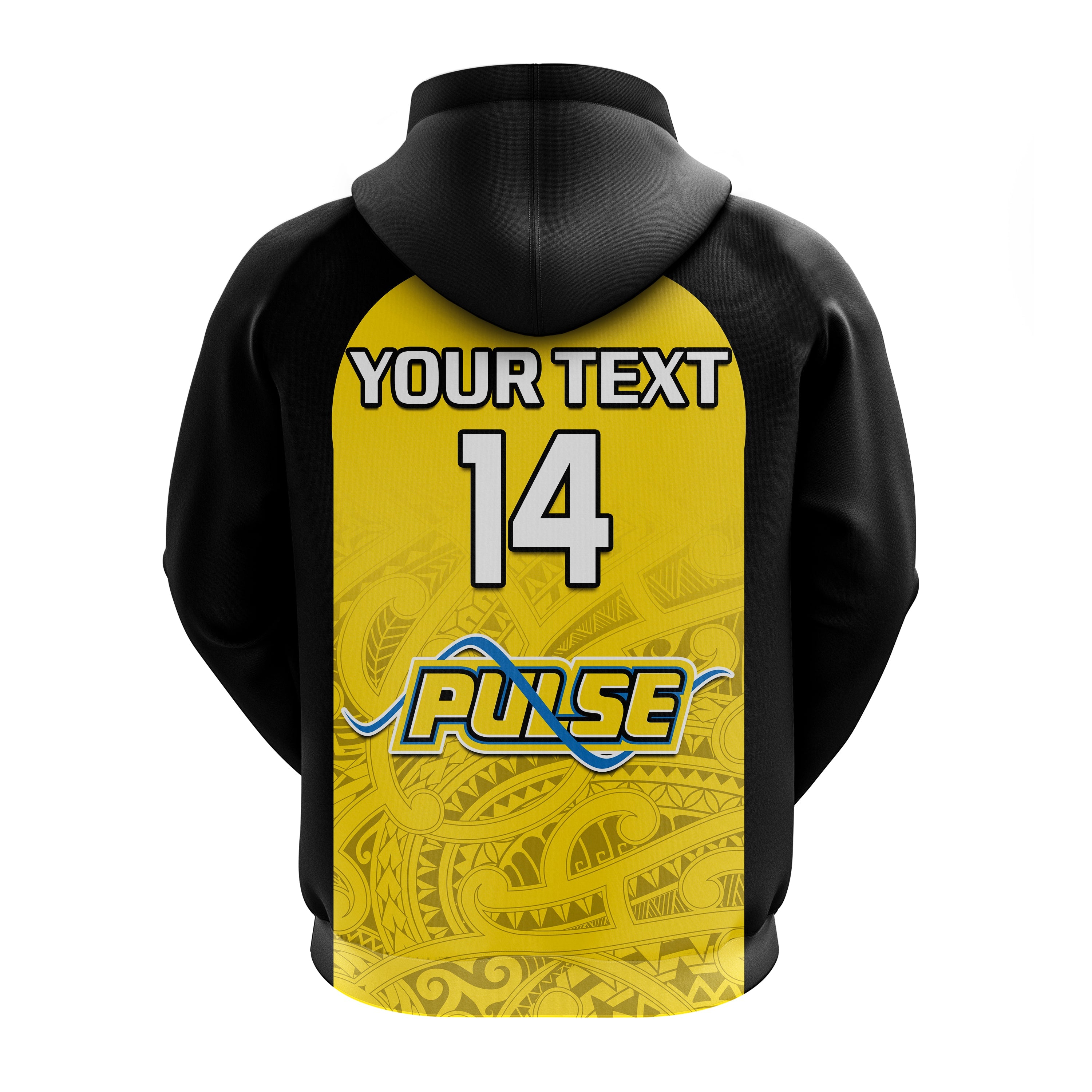 (Custom Text And Number) Aotearoa Netball Hoodie Central Pulse 2023 ANZ Premiership - Vibe Hoodie Shop