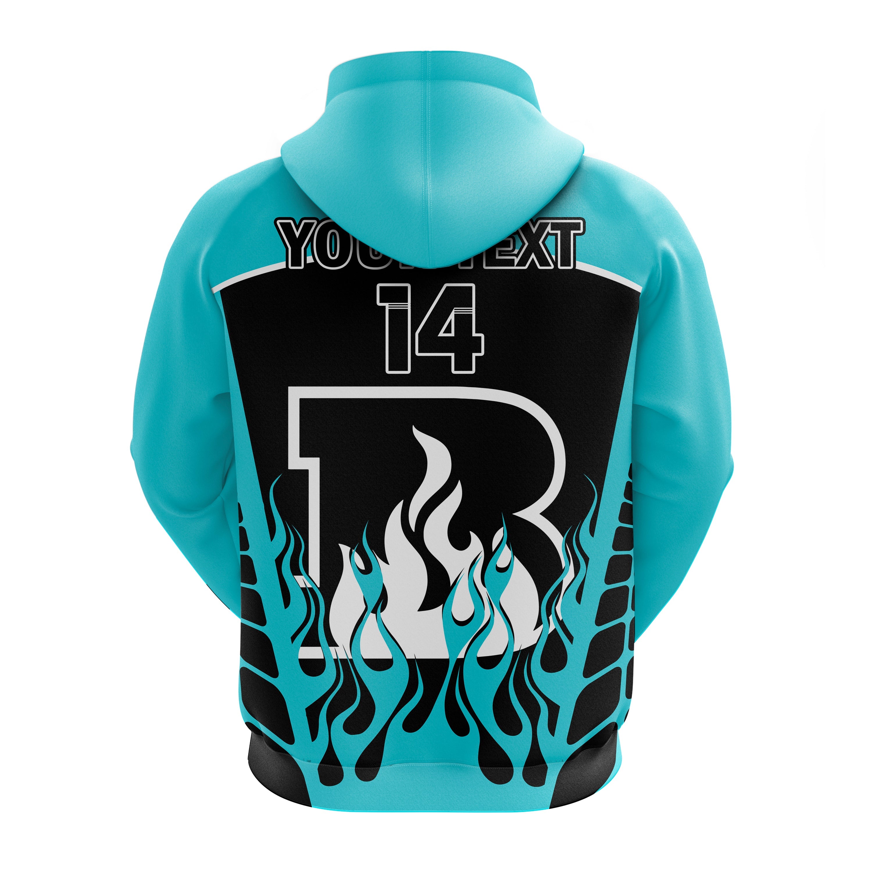 (Custom Text And Number) Brisbane Heat Cricket 2023 Hoodie Simple Style - Vibe Hoodie Shop