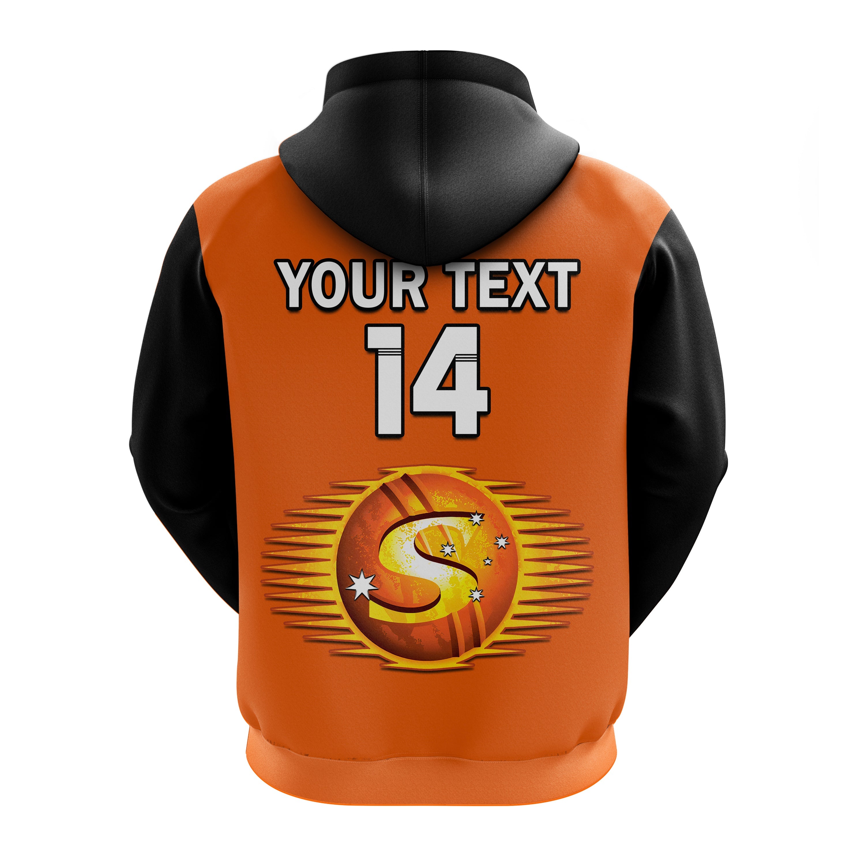 (Custom Text And Number) Perth Scorchers Cricket 2023 Hoodie Est 2011 Sporty Version - Vibe Hoodie Shop