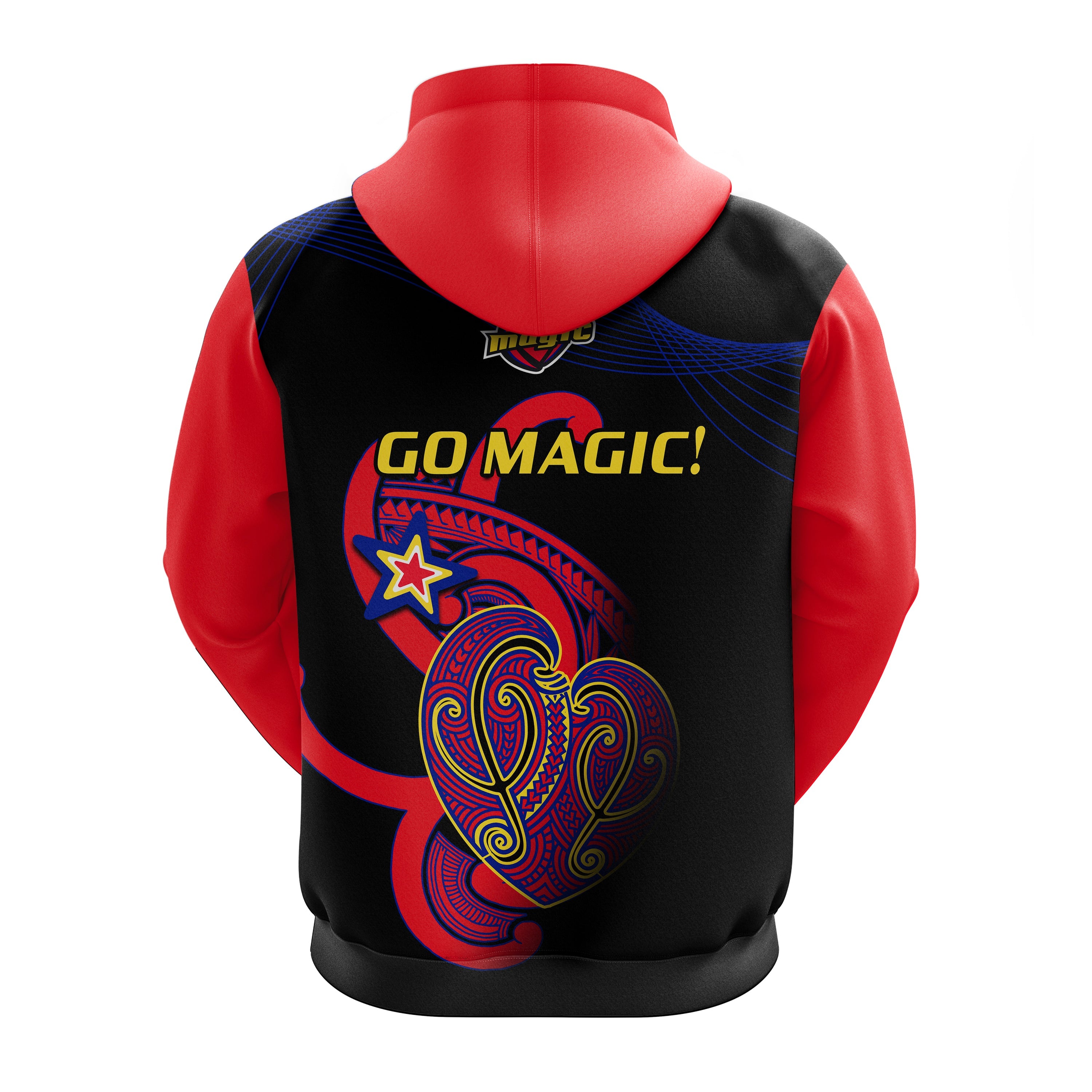 Aotearoa Netball Hoodie Waikato Bay of Plenty Magic 2023 ANZ Premiership - Vibe Hoodie Shop