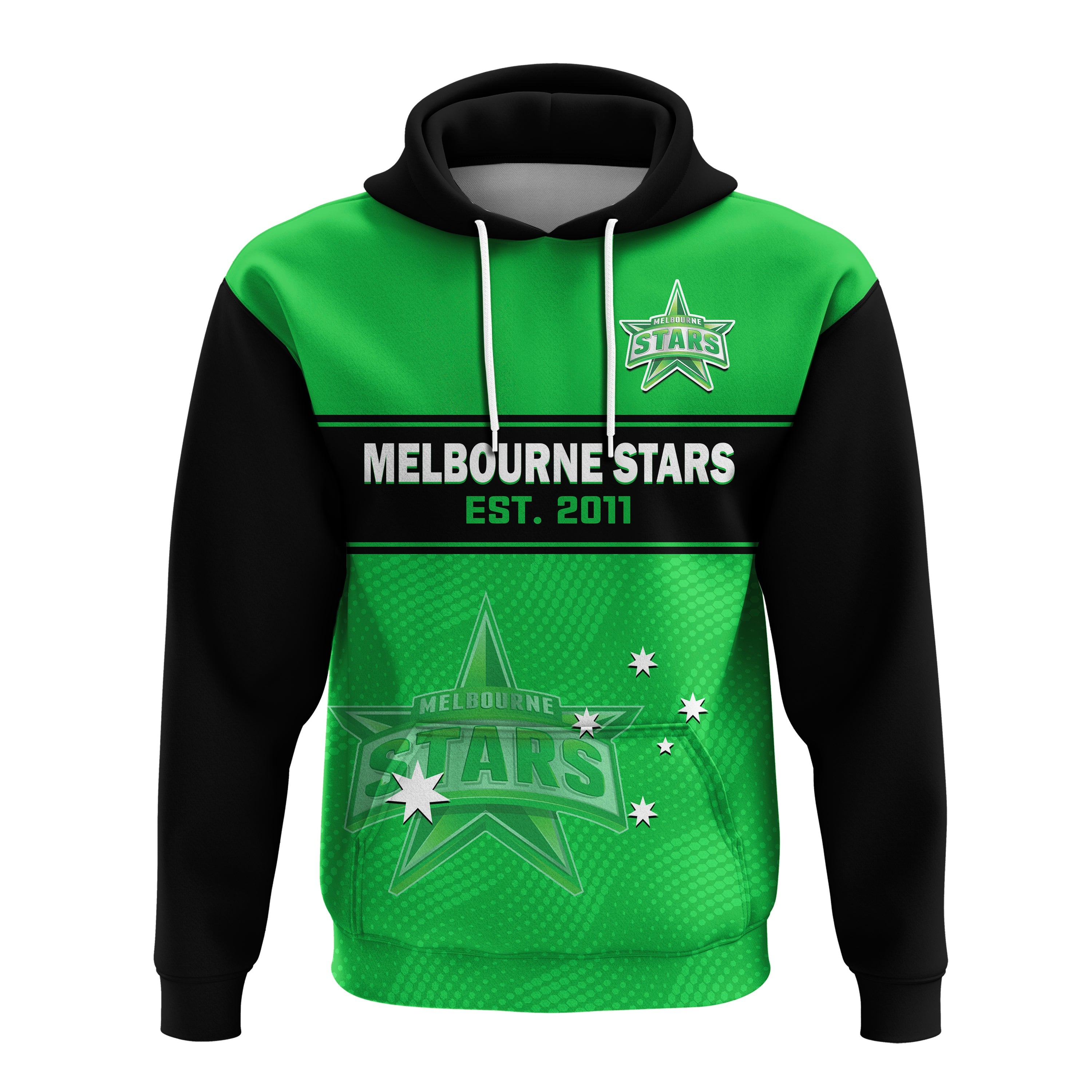 Melbourne Stars Cricket Hoodie Est 2011 Sporty - Vibe Hoodie Shop