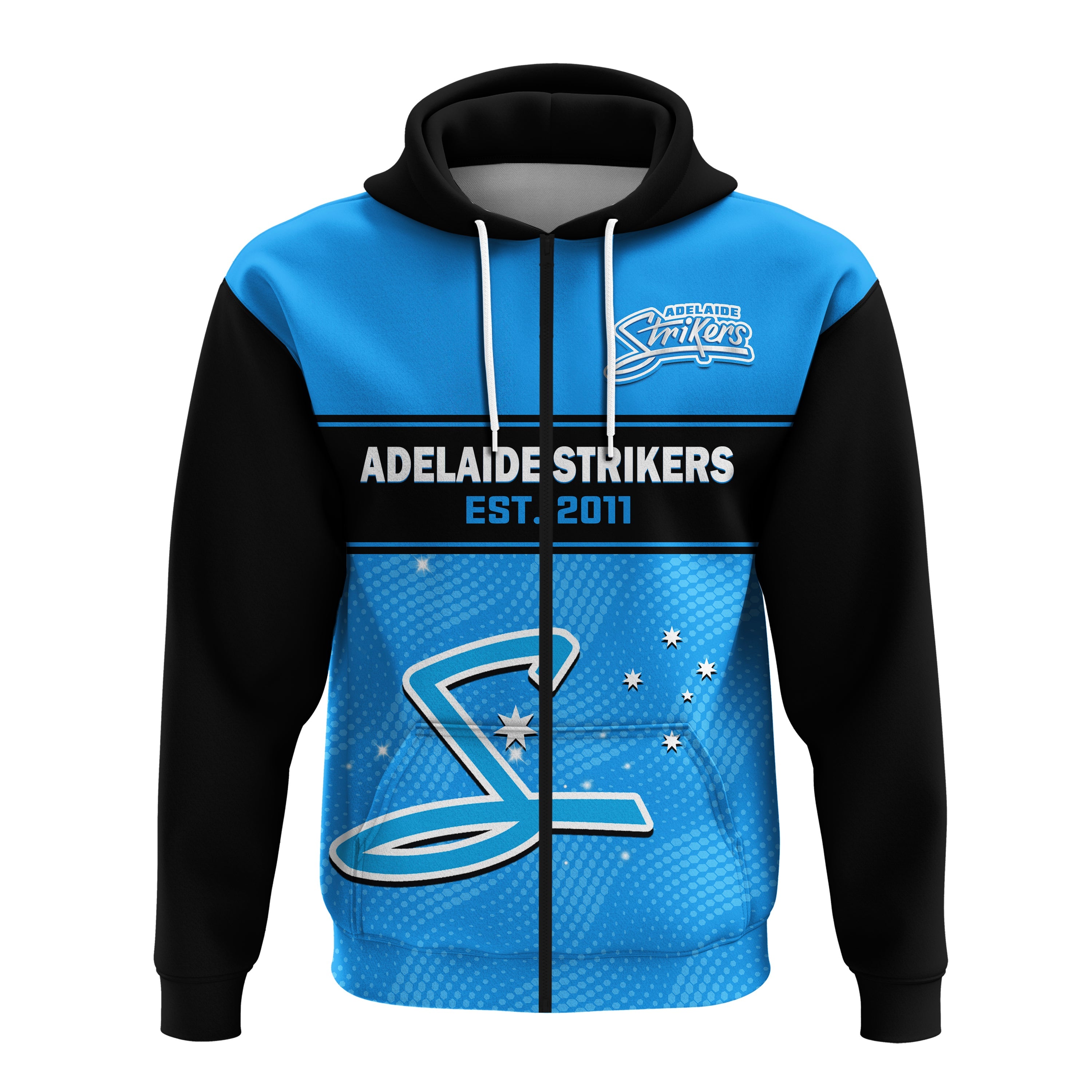 Adelaide Strikers Cricket Hoodie Est 2011 Sporty - Vibe Hoodie Shop