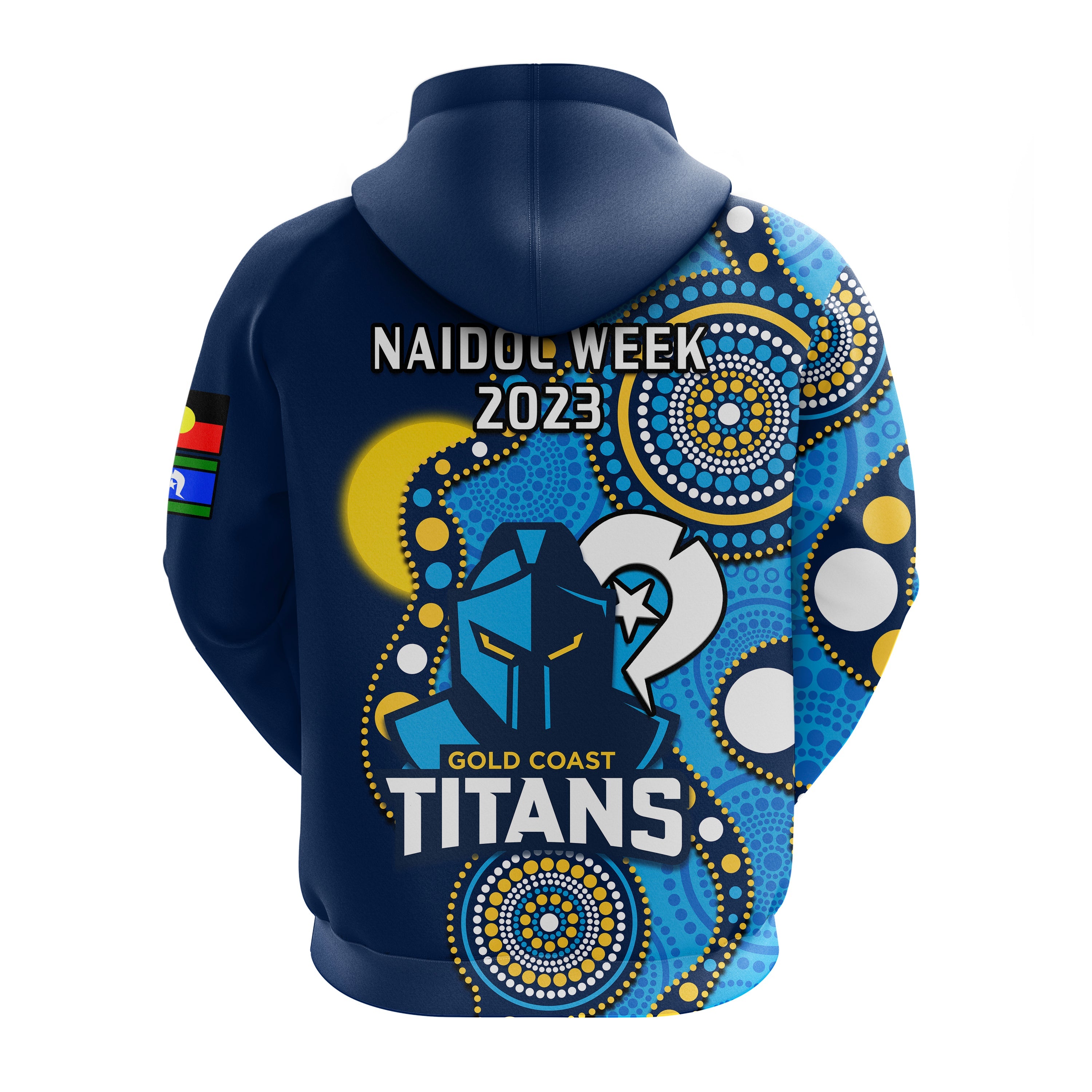 Titans Rugby NAIDOC 2023 Hoodie Indigenous For Our Elders - Vibe Hoodie Shop