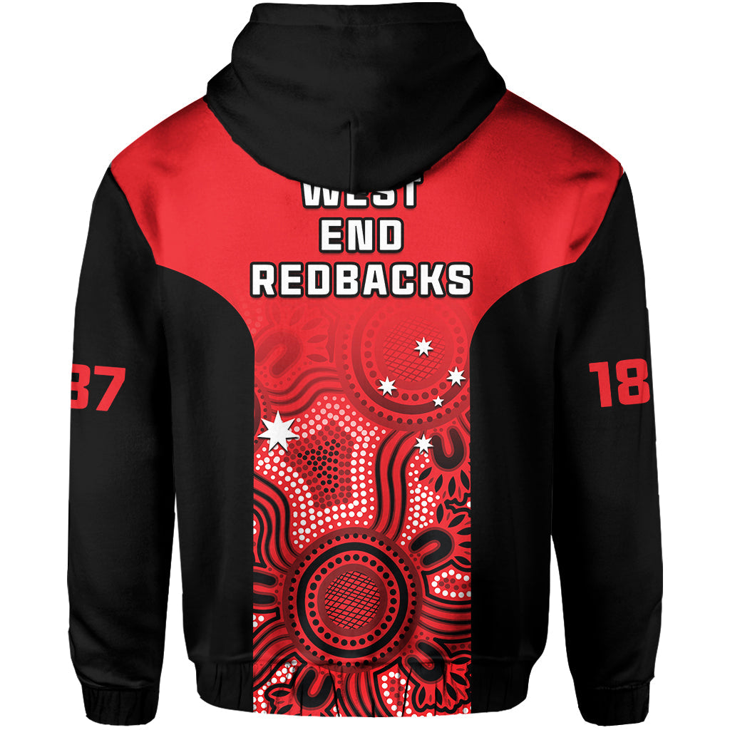 South Australia Cricket 2023 Hoodie West End Redbacks Sheffield Shield Indigenous - Vibe Hoodie Shop