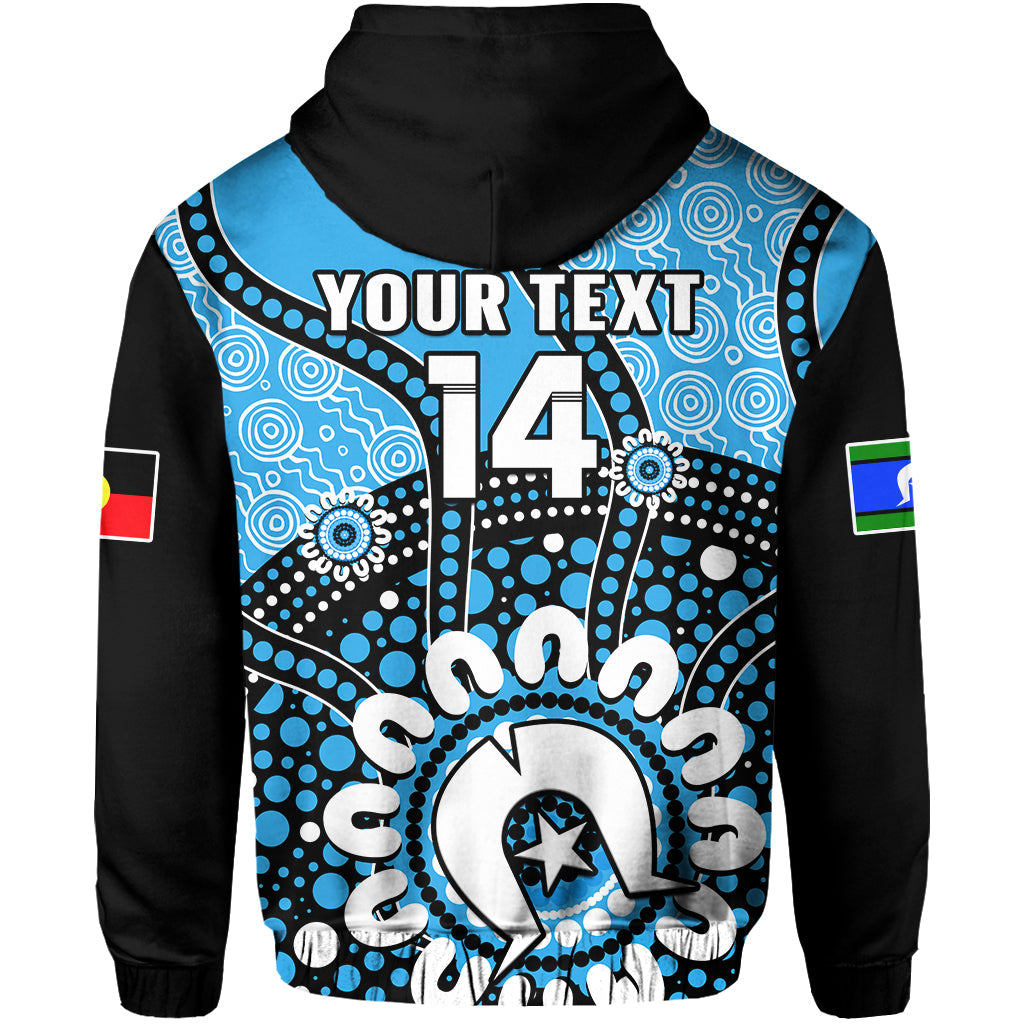 (Custom Text And Number) Adelaide Strikers NAIDOC 2023 Hoodie Indigenous For Our Elders - Vibe Hoodie Shop