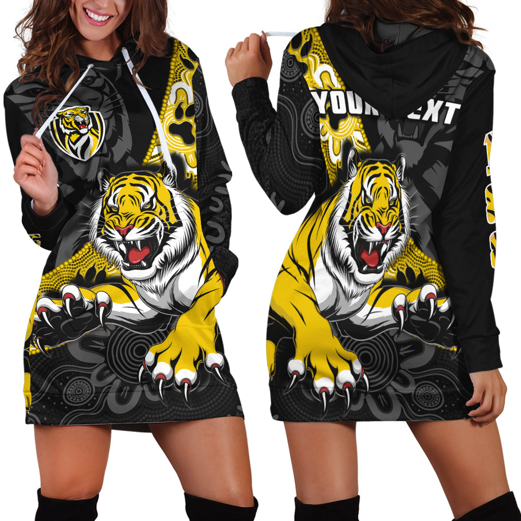 (Custom Personalised) Richmond Football Hoodie Dress Tigers 1885 Indigenous Basic Style - Vibe Hoodie Shop