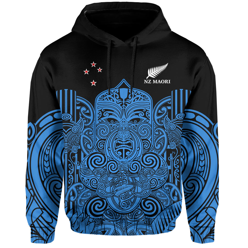 (Custom Text And Number) New Zealand Tiki Rugby Hoodie NZ Maori Koru Pattern Ver.05 - Vibe Hoodie Shop