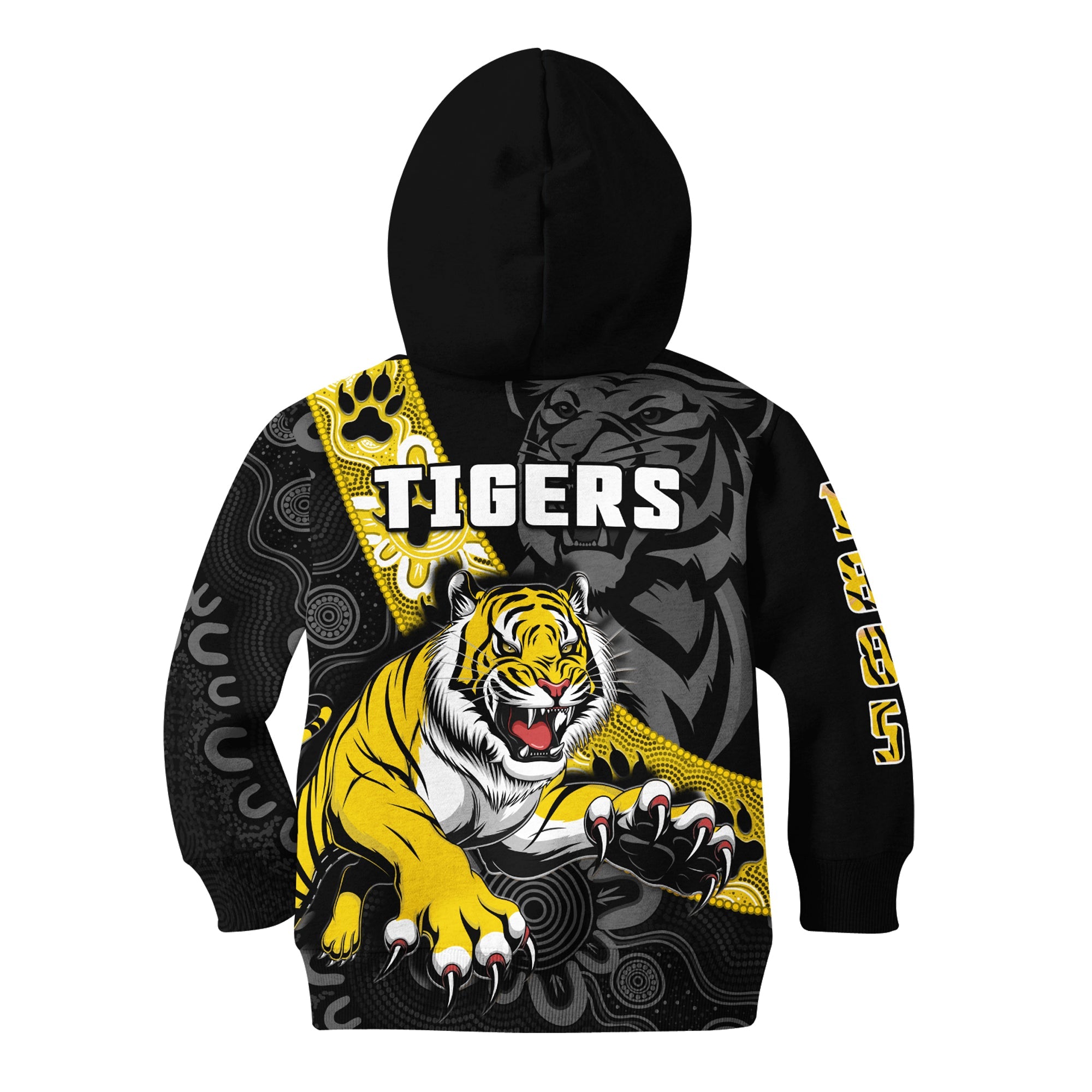 Richmond Football Hoodie KID Tigers 1885 Indigenous Basic Style - Vibe Hoodie Shop