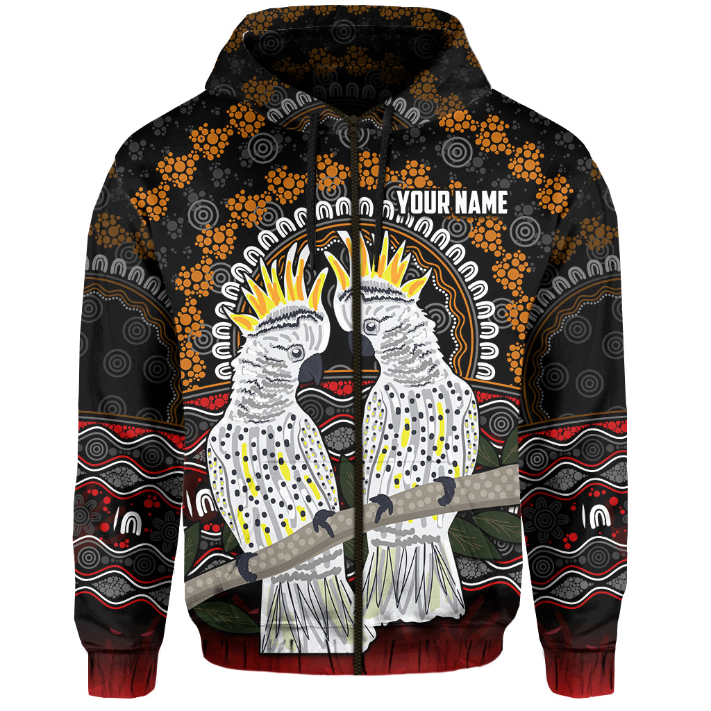 (Custom Personalised) Australia Valentine Hoodie Aboriginal Couple Cockatoos MY LOVE LT13 - Vibe Hoodie Shop