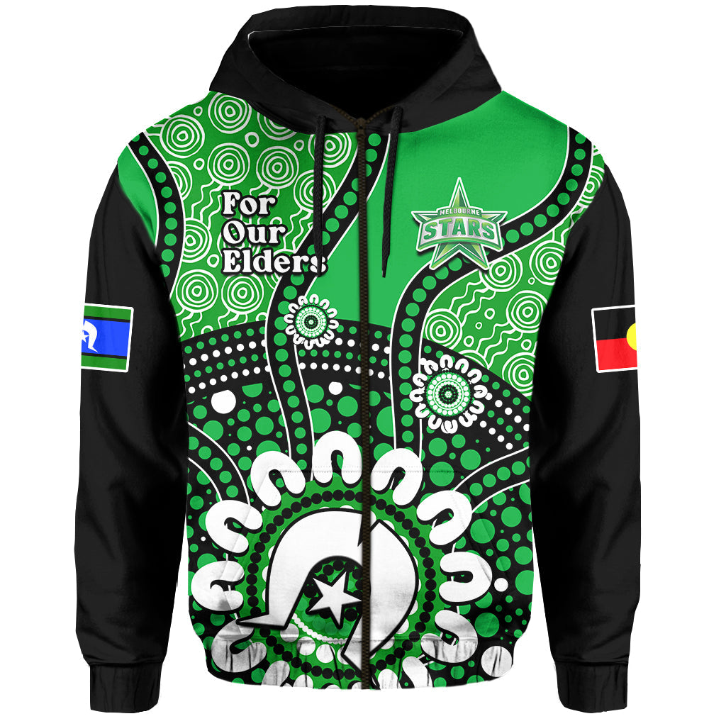 Melbourne Stars NAIDOC 2023 Hoodie Indigenous For Our Elders - Vibe Hoodie Shop