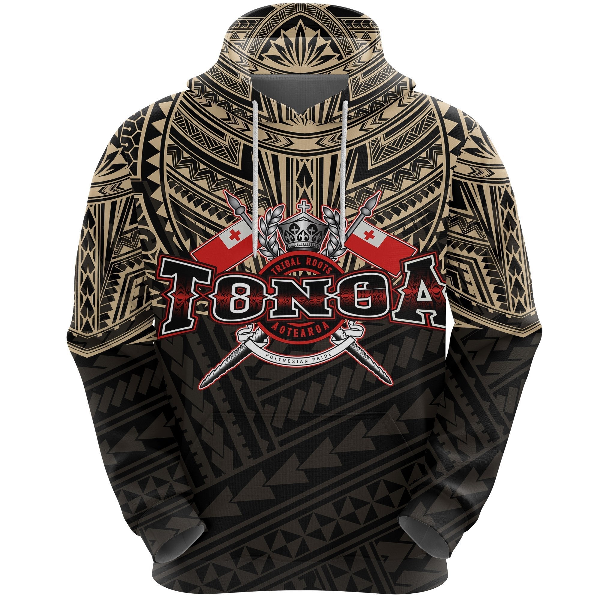 Hoodie Tonga Polynesian Pride - Vibe Hoodie Shop