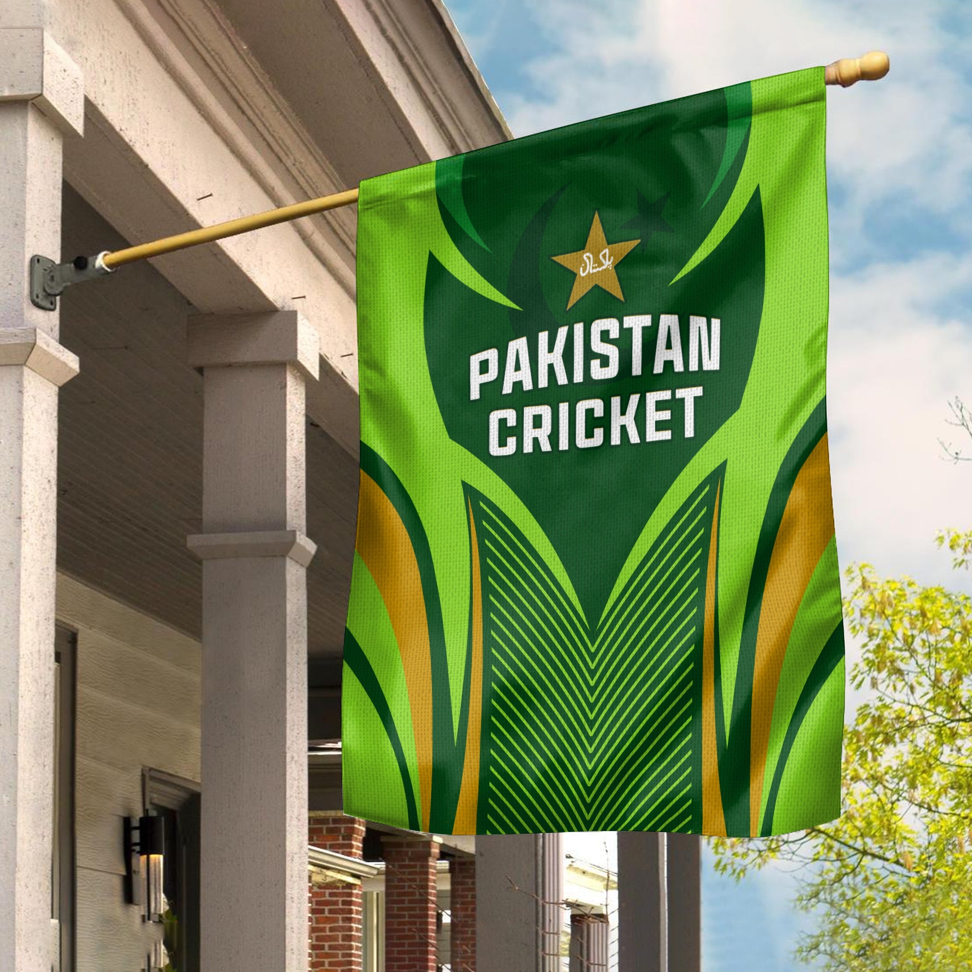 Pakistan Cricket Flag Green Shaheens Champion - Vibe Hoodie Shop