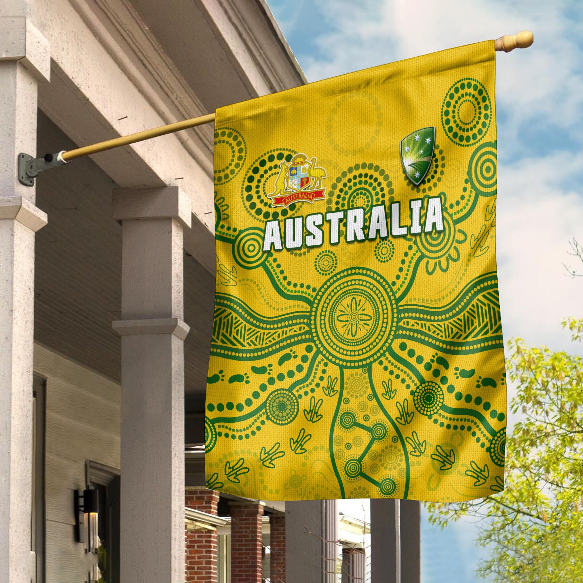 Cricket Australia Flag Aussie 2022 Indigenous Special Version - Vibe Hoodie Shop