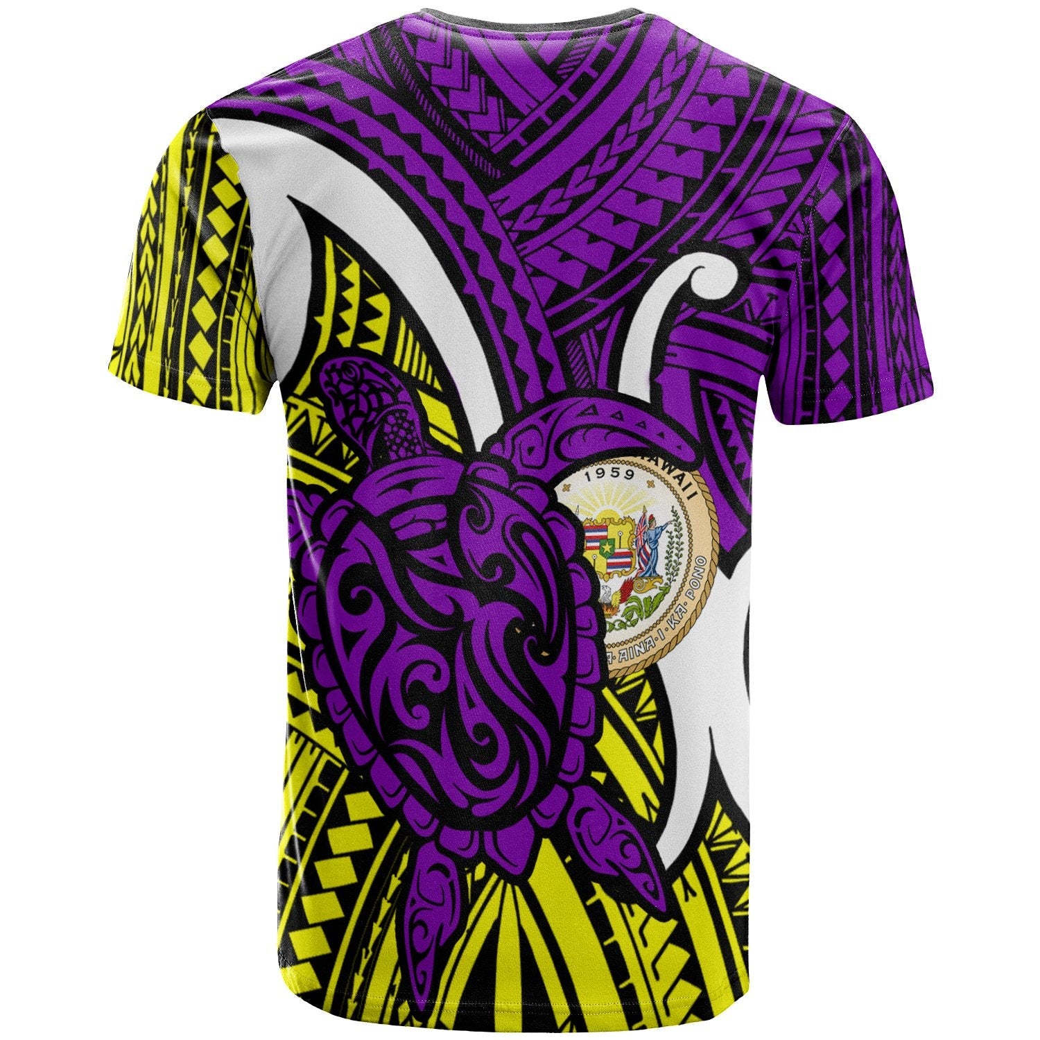 Hawaii T shirts - Turtle Luxurious Color - TT - Vibe Hoodie Shop