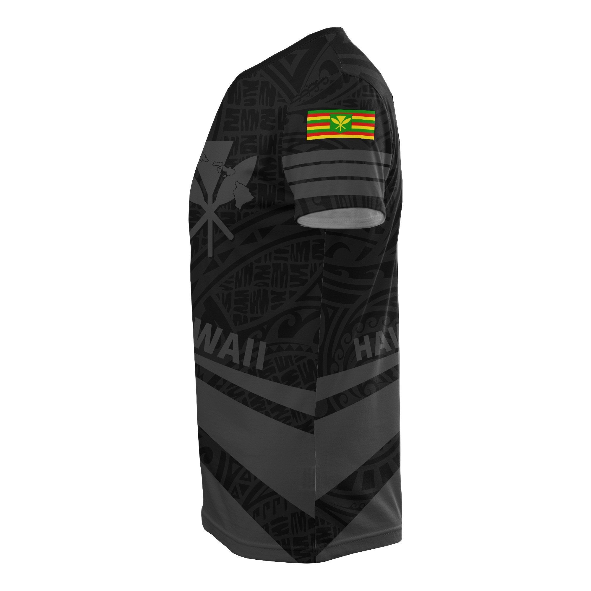 Kanaka Polynesian T shirt Gray - Doma Style - Vibe Hoodie Shop