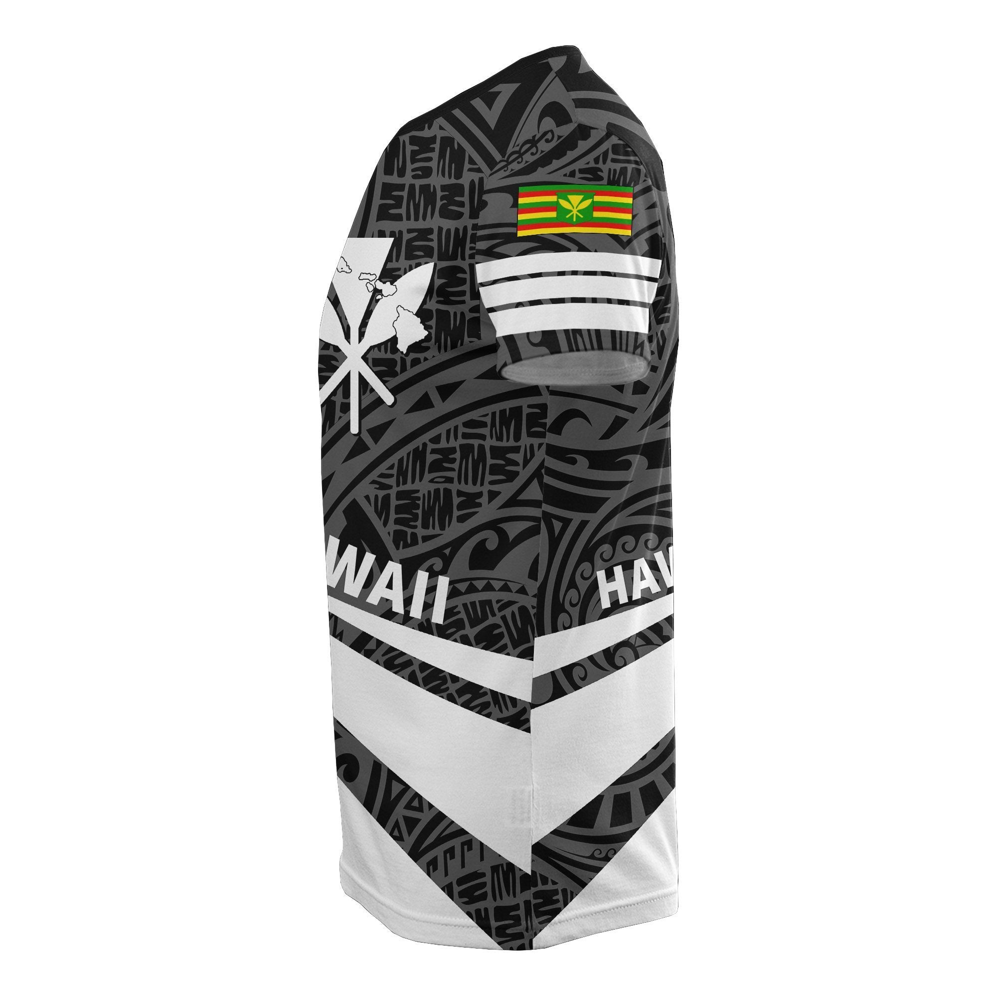 Kanaka Polynesian T shirt White - Doma Style - Vibe Hoodie Shop