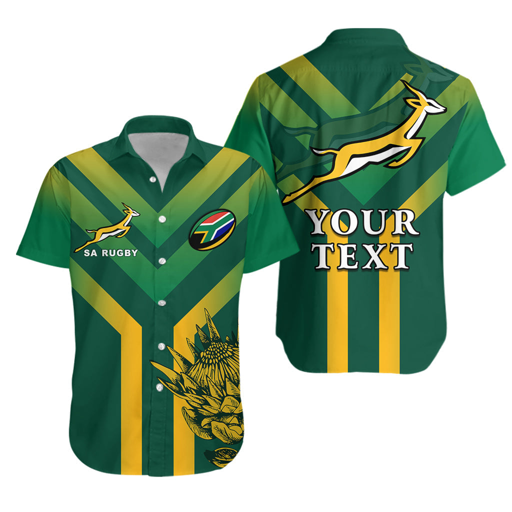 (Custom Personalised) South Africa Rugby 2021 Hawaiian Shirt Bokke Version Special - Vibe Hoodie Shop