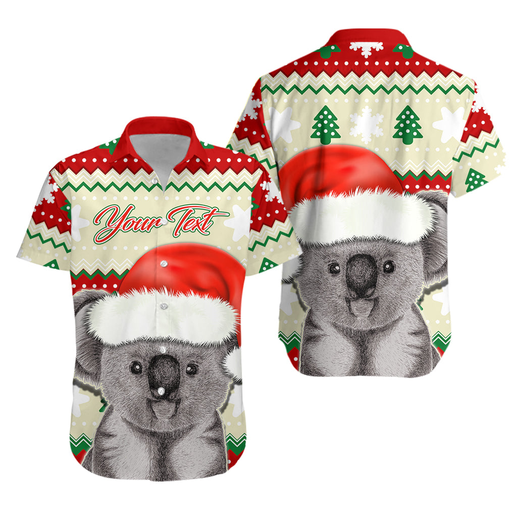 (Custom Personalised) Australia Merry Christmas Hawaiian Shirt Koala Lovers - Vibe Hoodie Shop