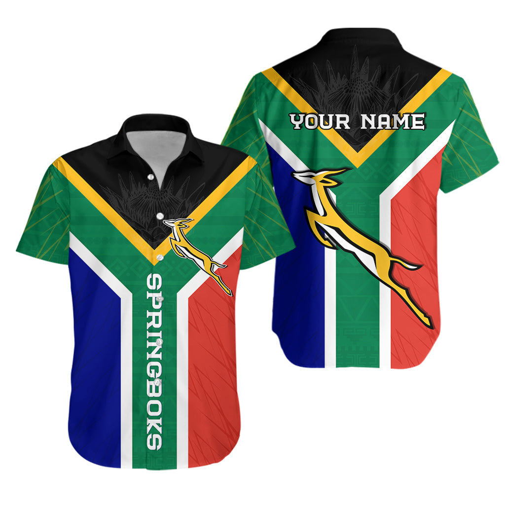 (Custom Personalised) Springboks Passion Hawaiian Shirt South Africa Rugby - Vibe Hoodie Shop