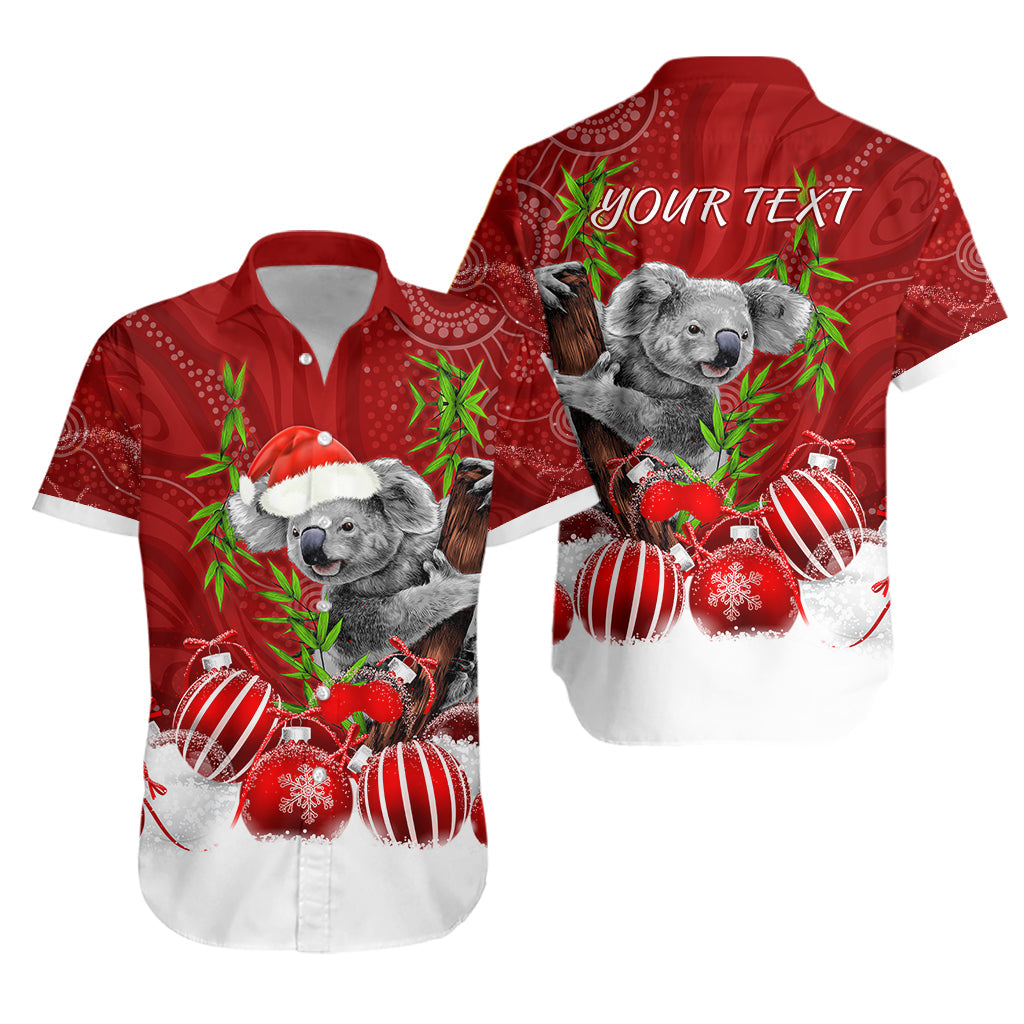 (Custom Personalised) Australia Koala Aboriginal Hawaiian Shirt Merry Christmas - Vibe Hoodie Shop