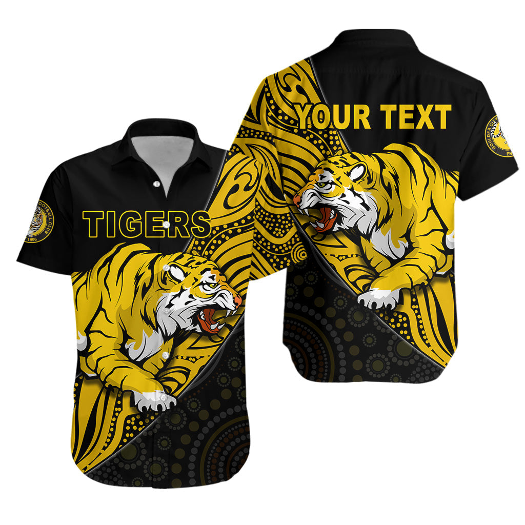 (Custom Personalised) Boulder City Football Club Hawaiian Shirt Goldfields Football Indigenous Tigers - Vibe Hoodie Shop