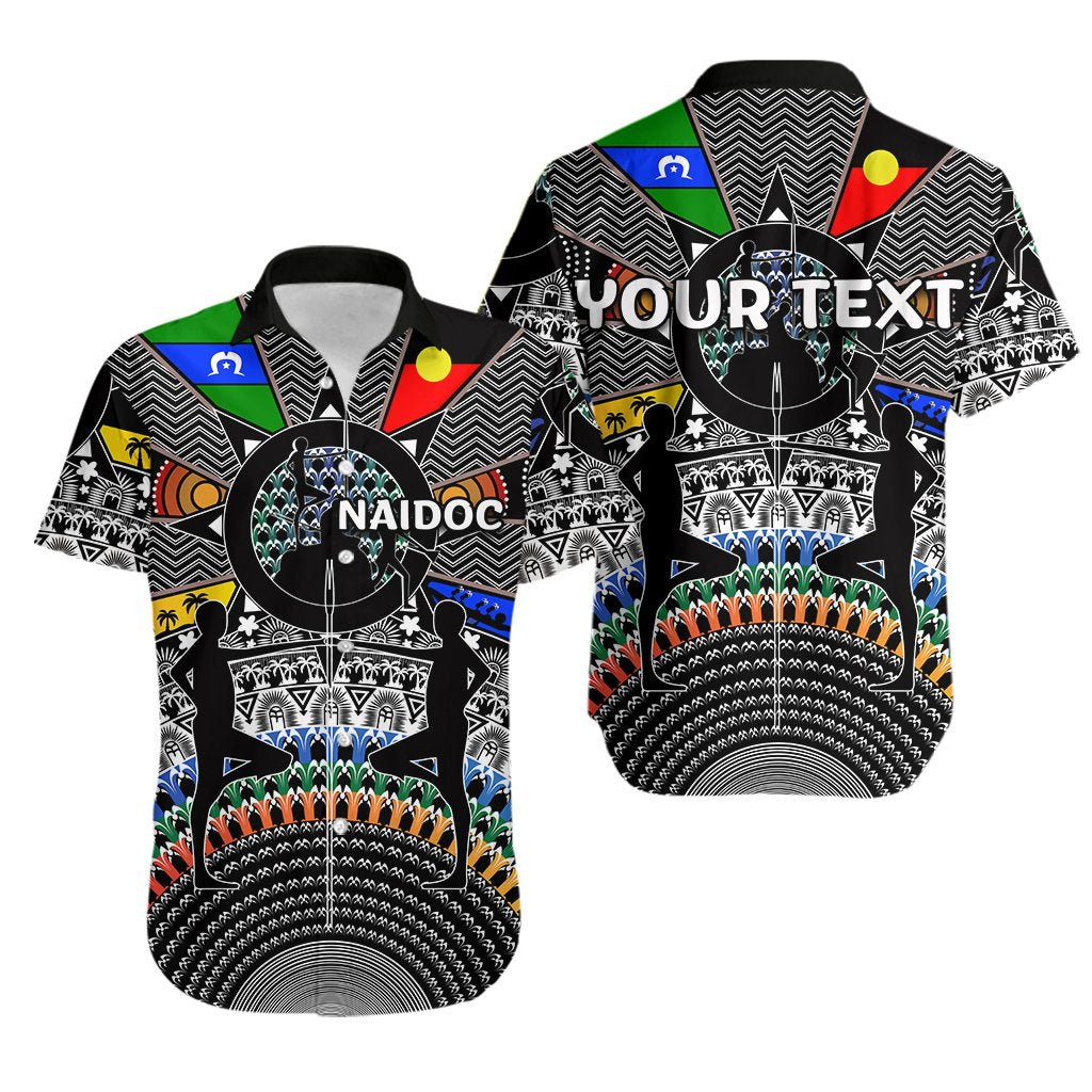 (Custom Personalised) NAIDOC Week Hawaiian Shirt Tribal Style - Vibe Hoodie Shop
