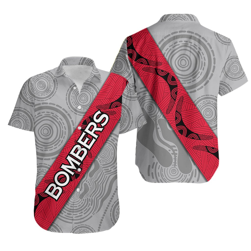 Essendon Bombers Hawaiian Shirt - Vibe Hoodie Shop