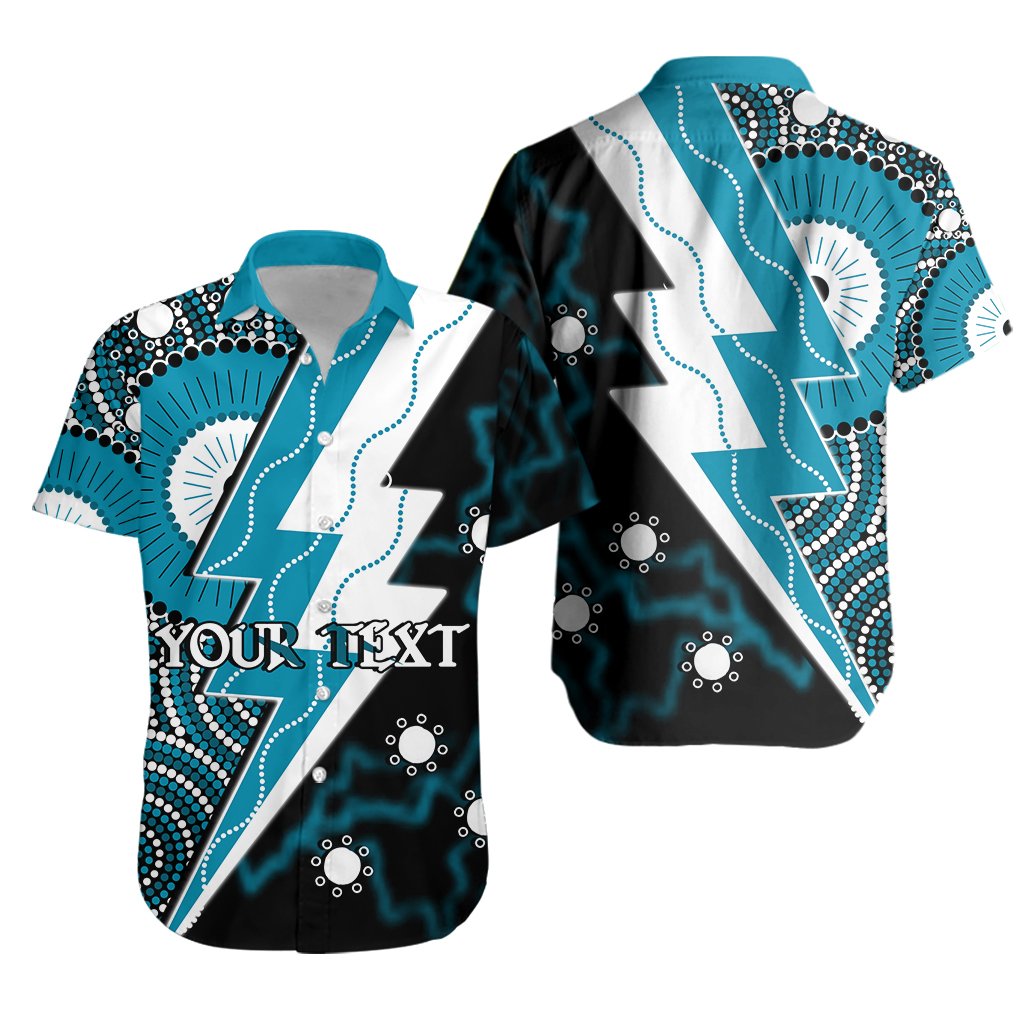 (Custom Personalised) Power Hawaiian Shirt Thunda Port Adelaide - Vibe Hoodie Shop