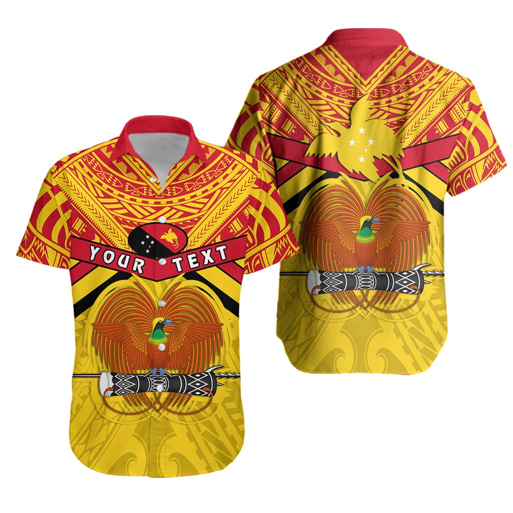 (Custom Personalised) Papua New Guinea Rugby Hawaiian Shirt PNG - The Kumuls - Vibe Hoodie Shop