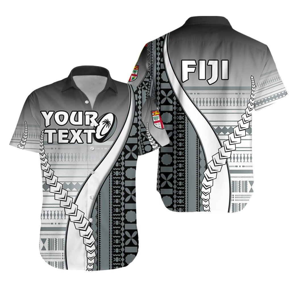 (Custom Personalised) Fiji Rugby Hawaiian Shirt Confident Polynesian - Vibe Hoodie Shop