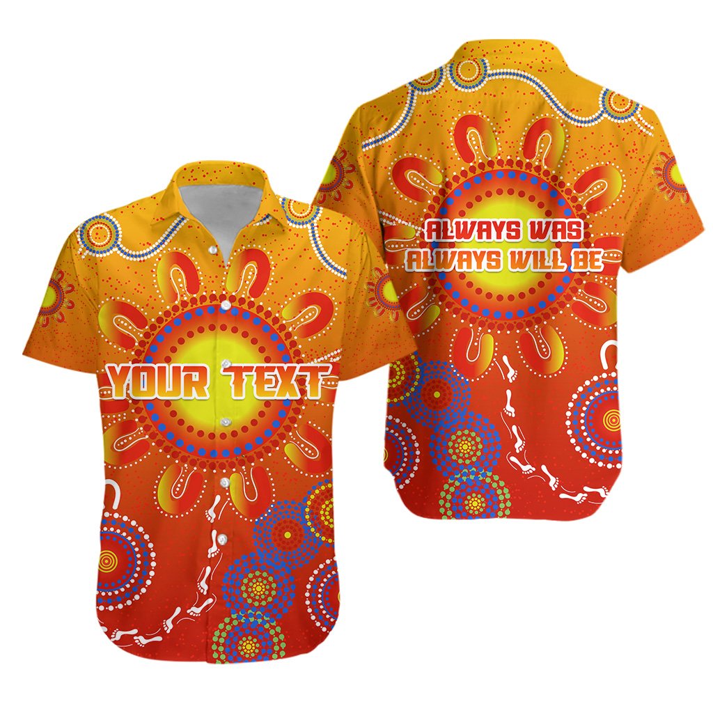 (Custom Personalised) NAIDOC Suns Hawaiian Shirt Gold Coast Indigenous Style - Vibe Hoodie Shop