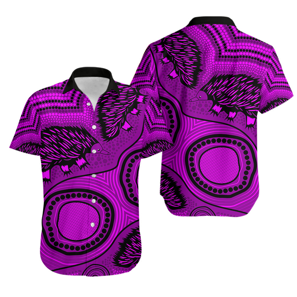 Echidna Aboriginal Hawaiian shirt Style No.4 - Vibe Hoodie Shop