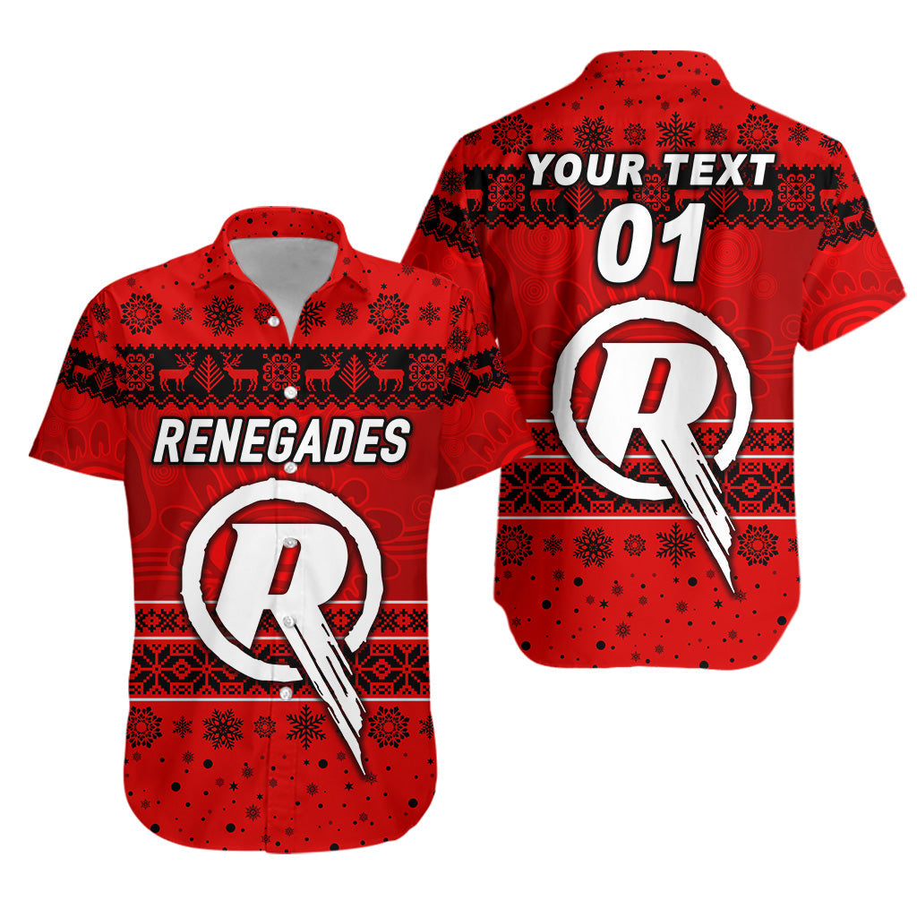 (Custom Personalised) Melbourne Renegades Hawaiian Shirt Christmas Simple Style - Vibe Hoodie Shop