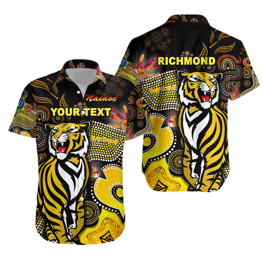 (Custom Personalised) Richmond Tigers Hawaiian Shirt NAIDOC Heal Country! Heal Our Nation - Original - Vibe Hoodie Shop