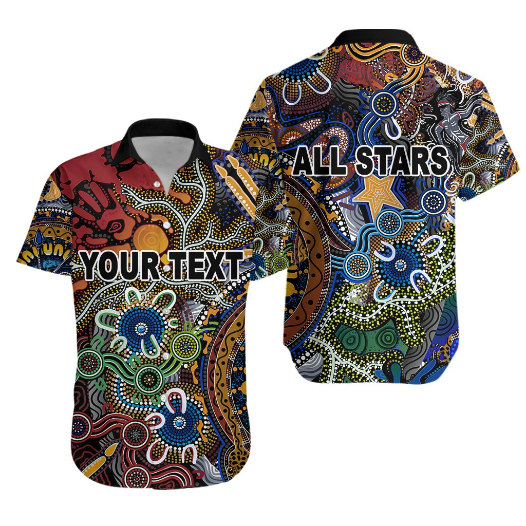 (Custom Personalised) Indigenous Hawaiian Shirt All Stars Signature Vibes - Vibe Hoodie Shop