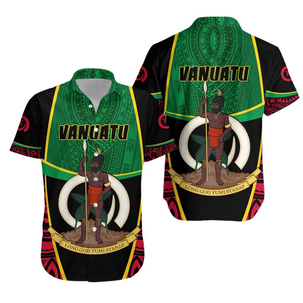 Vanuatu Rugby Hawaiian Shirt Unique Vibes - Vibe Hoodie Shop