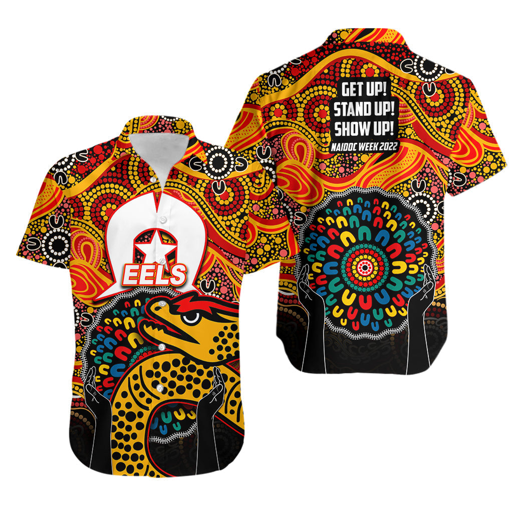 Eels Rugby Hawaiian Shirt NAIDOC Week 2022 No.2 - Vibe Hoodie Shop