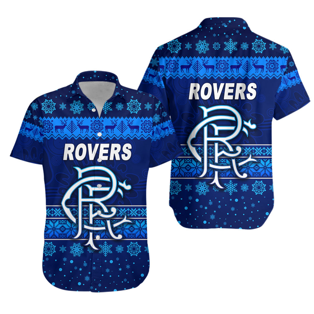 Rovers Football Club Hawaiian Shirt Christmas Simple Style - Vibe Hoodie Shop