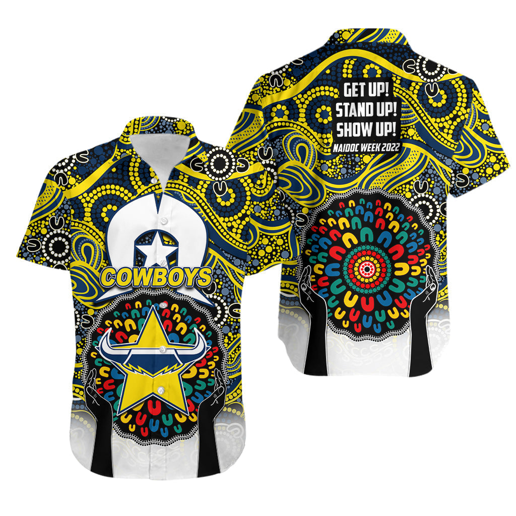Cowboys Rugby Hawaiian Shirt NAIDOC Week 2022 No.2 - Vibe Hoodie Shop