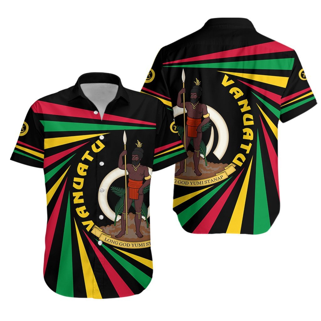 Vanuatu Rugby Hawaiian Shirt Creative Style - Vibe Hoodie Shop