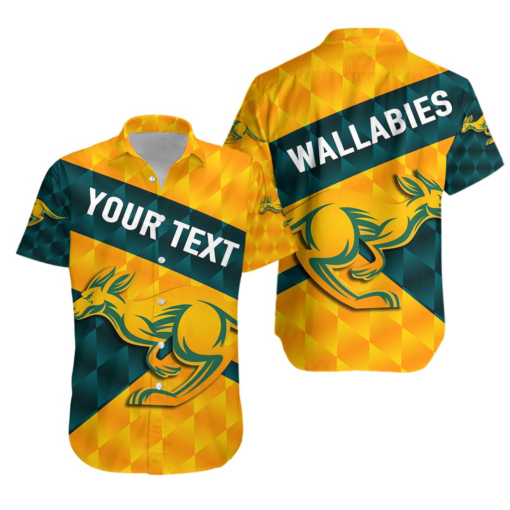 (Custom Personalised) Wallabies Hawaiian Shirt Sporty Style - Vibe Hoodie Shop