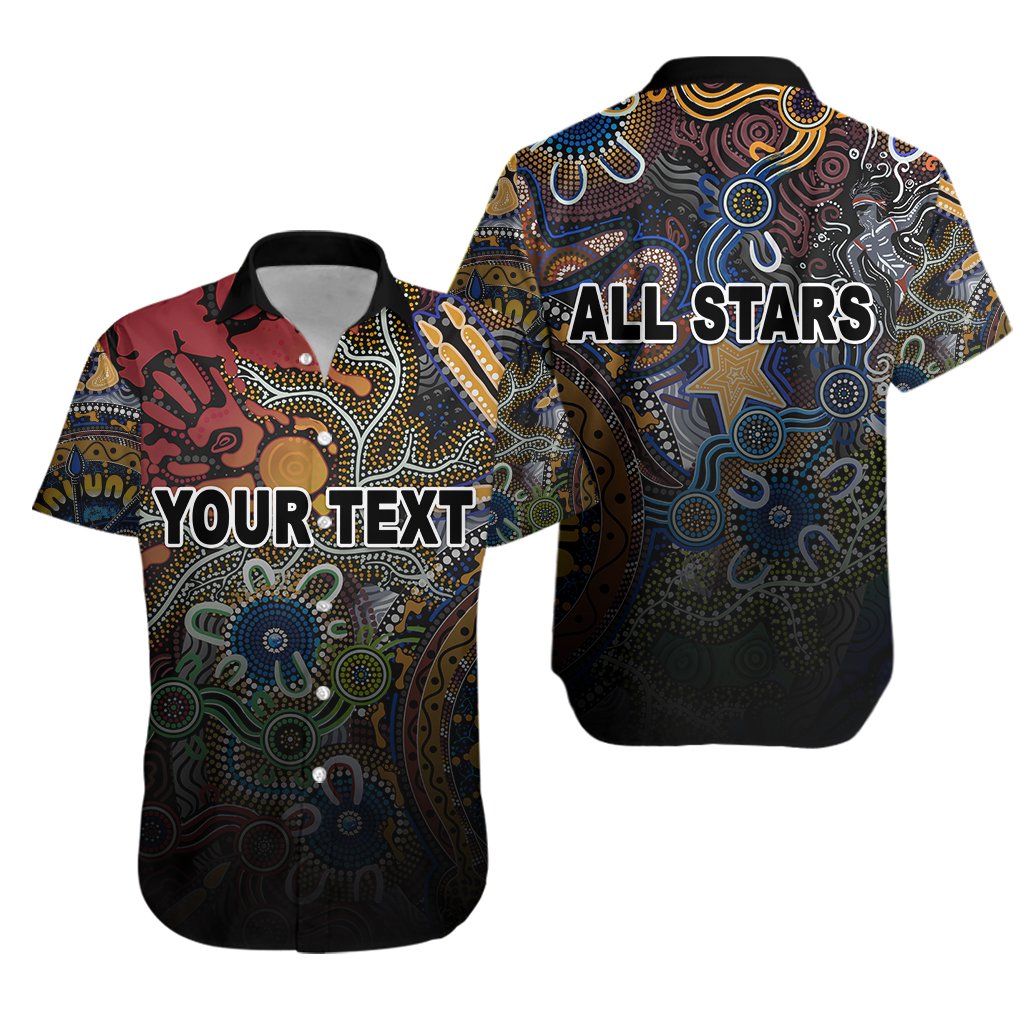 (Custom Personalised) Indigenous Hawaiian Shirt All Stars Signature Vibes NO.1 - Vibe Hoodie Shop