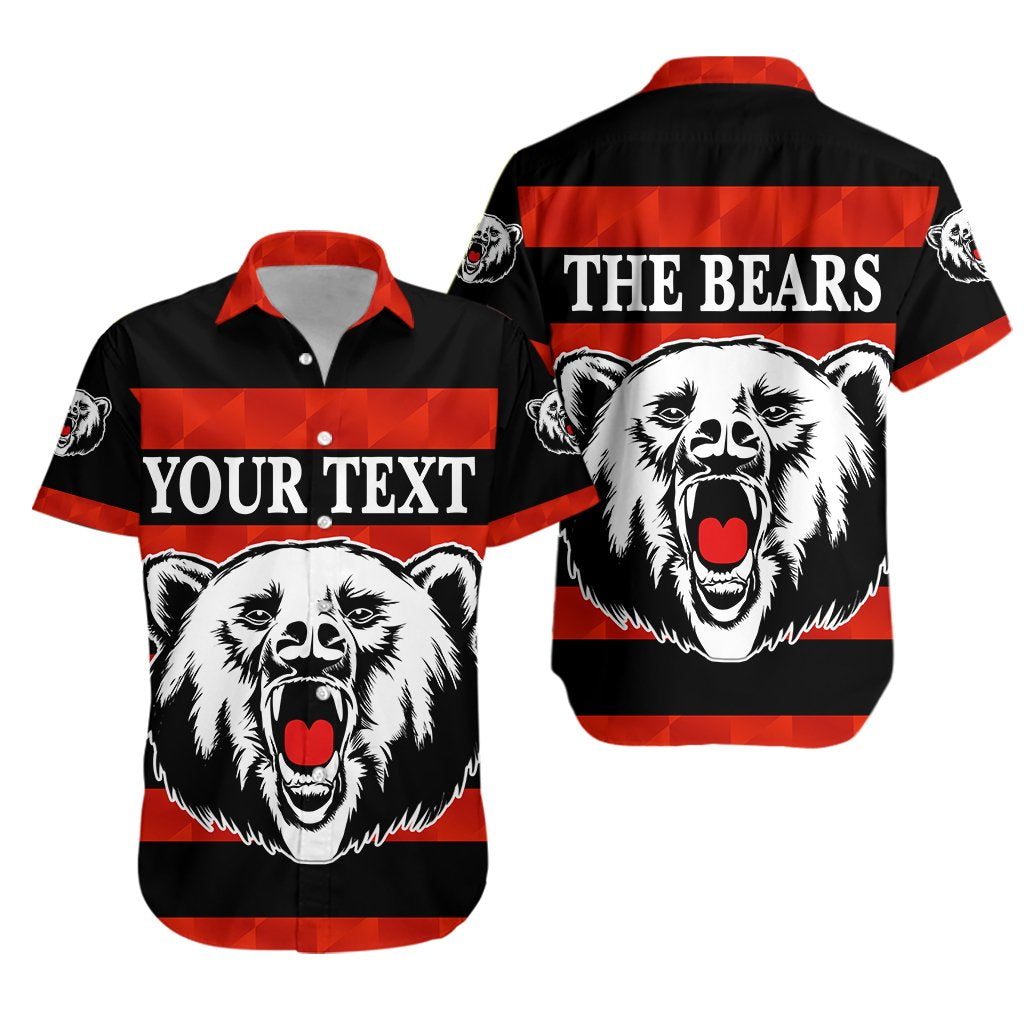 (Custom Personalised) North Sydney Hawaiian Shirt The Bears Simple Style - Vibe Hoodie Shop