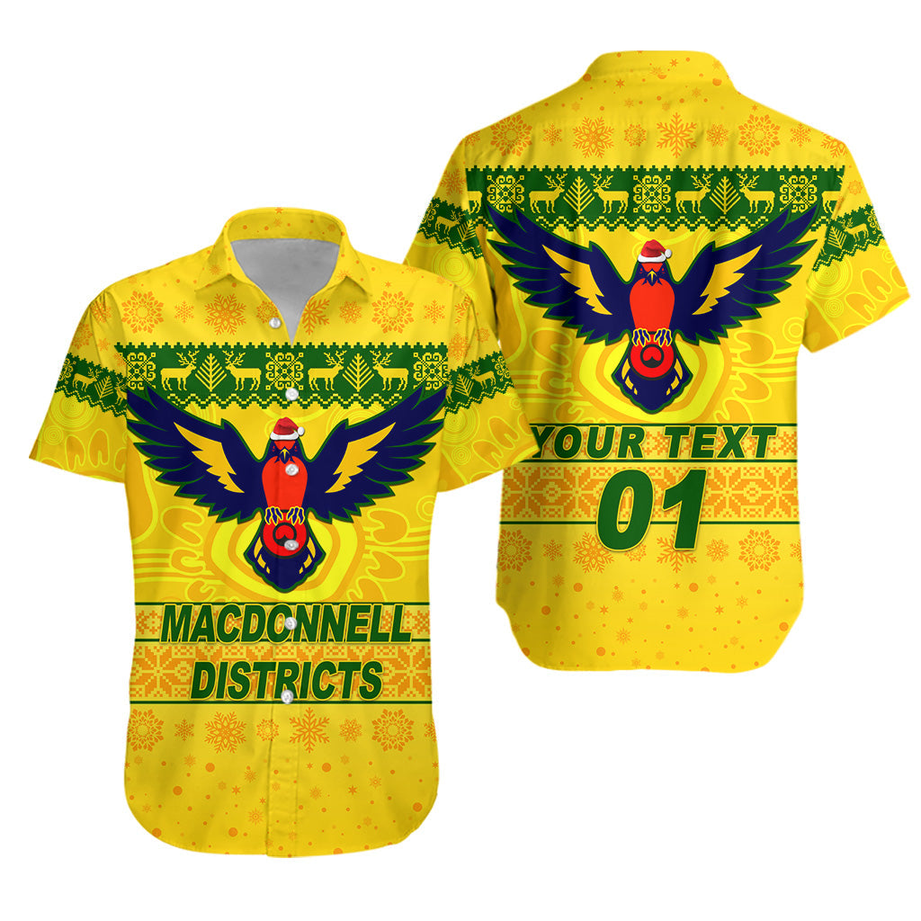 (Custom Personalised) MacDonnell Districts Hawaiian Shirt Christmas Simple Style - Vibe Hoodie Shop